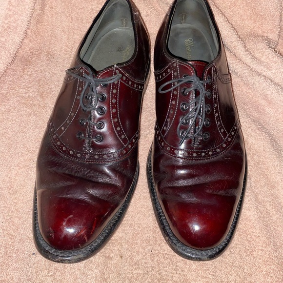 classic by footjoy Other - Classic by footjoy Burgundy Leather Men's Dress Shoes size 9